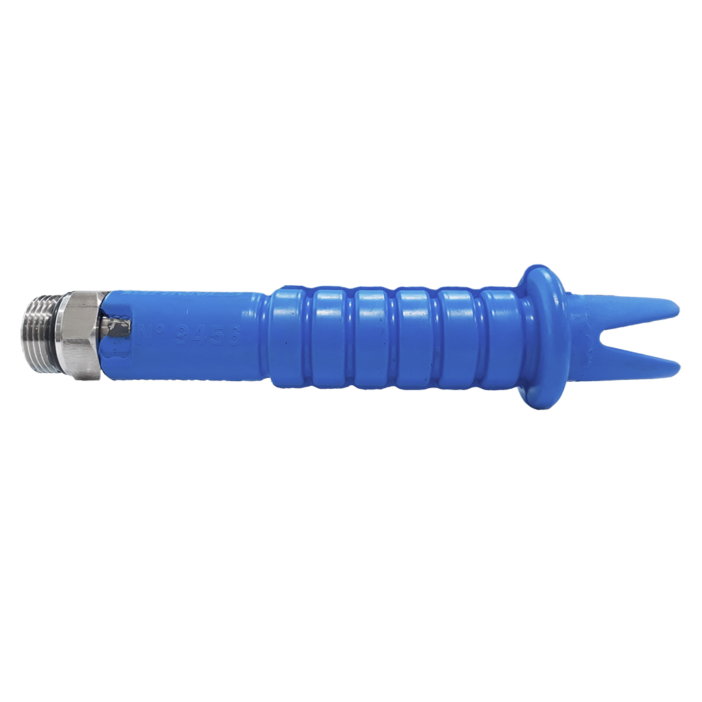 Ponteira de Higienização Rosca 3/4” – Comprimento 210mm – Azul – ESPECIAL